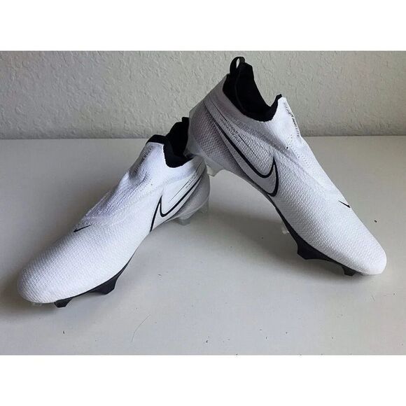 Nike Vapor Edge Elite 360 Flyknit Football Cleats White CV6282-108 Men’s Sz 14 - Picture 1 of 10